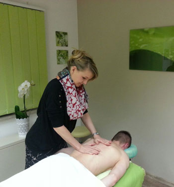 Dekobild von Massage